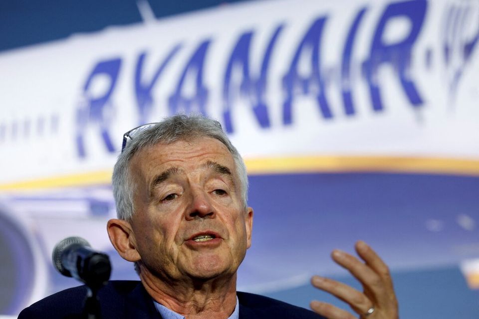 Ryanair Chief Executive Michael O'Leary. Photo: Evelyn Hickstein, Reuters