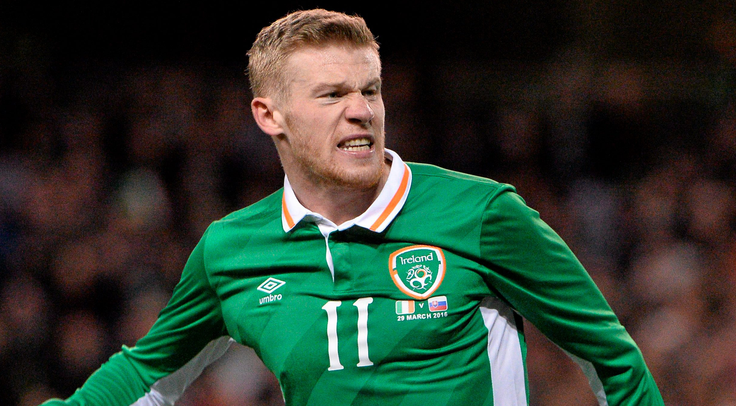 James McClean not sharpest tool in the box, says his manager Tony Pulis, West Bromwich Albion