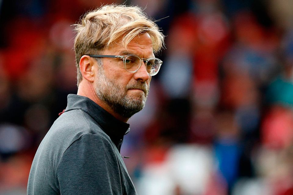 Klopp feels constant criticism of his defence has created a selffulfilling prophecy. Photo credit: Martin Rickett/PA Wire.