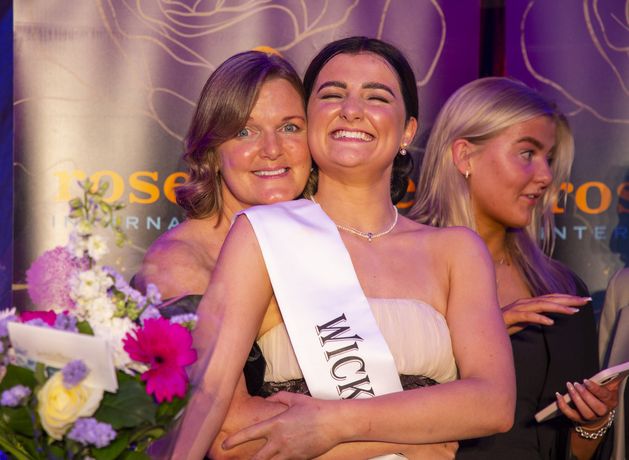 Rugby legend’s daughter crowned Wicklow Rose – ‘You can play sports and still put on a pretty dress’