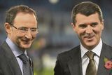thumbnail: SHAKE UP: (l-r) Martin O’Neill and Roy Keane have the determination to success with Ireland, according to John O’Shea.