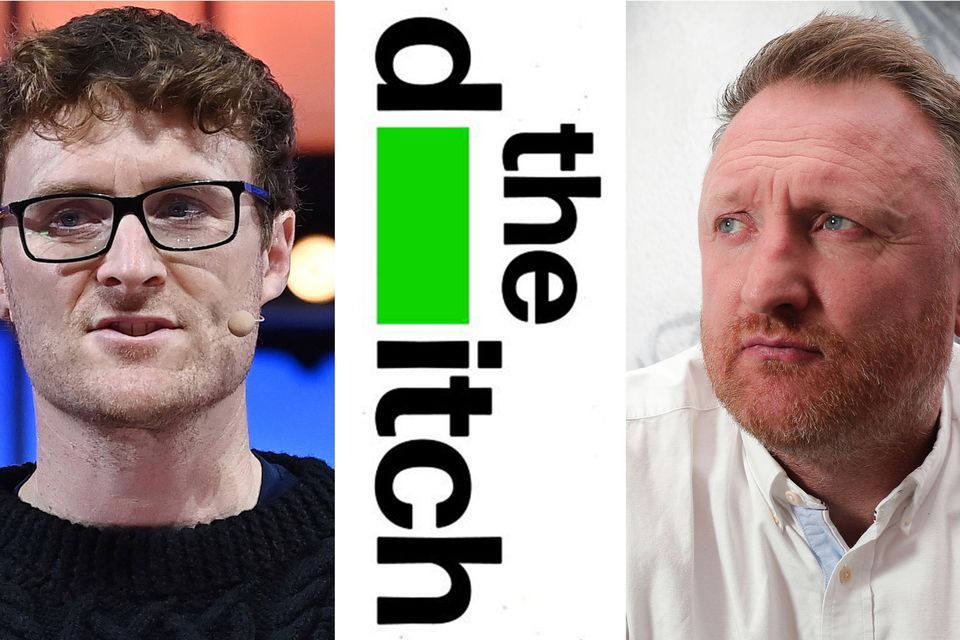 Paddy Cosgrave and Chay Bowes