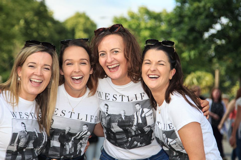 Chart toppers Westlife make triumphant home coming to Croke Park