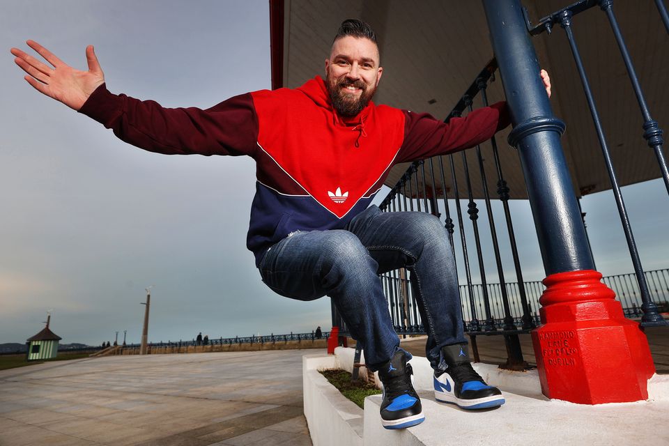 Comedian Adam Burke from Bray Co Wicklow. Photo: Steve Humphreys