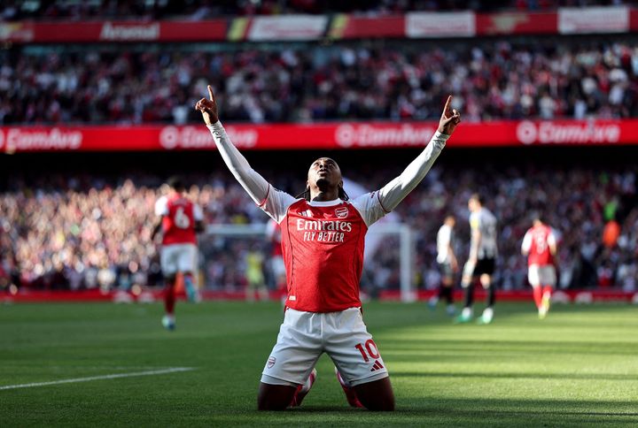 Arsenal hit the front again in the title race after tense win over Newcastle