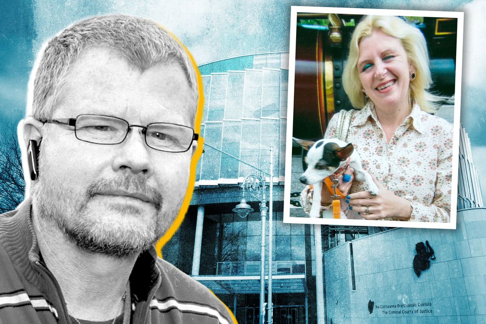 Richard Satchwell is accused of the murder of his wife Tina (inset)
