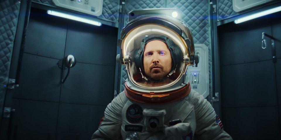 Aaron Paul is on a dangerous mission. Pic: Netflix