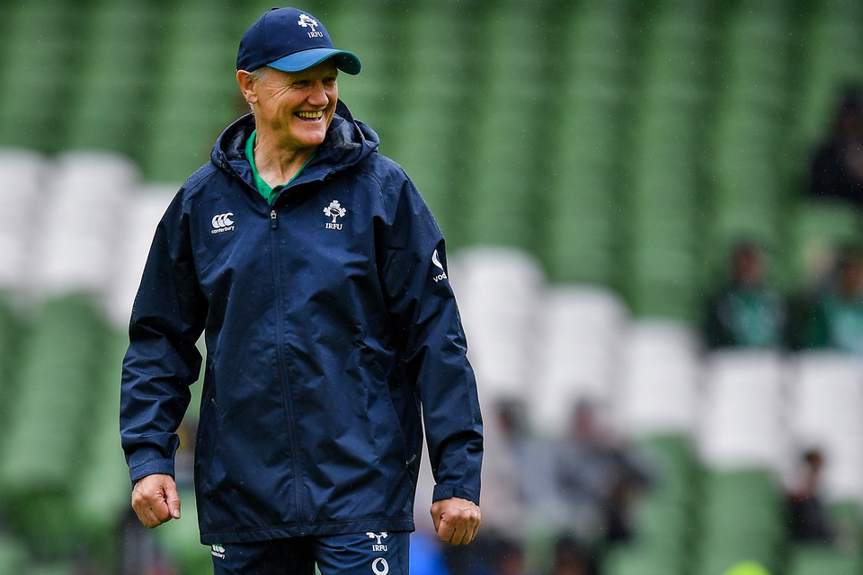 Ireland head coach Joe Schmidt. Photo by Brendan Moran/Sportsfile