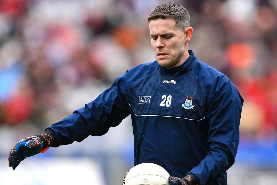 Stephen Cluxton made a shock return to the Dublin set-up last weekend. Image: Sportsfile.