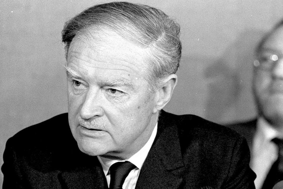Former Taoiseach Liam Cosgrave in 1977