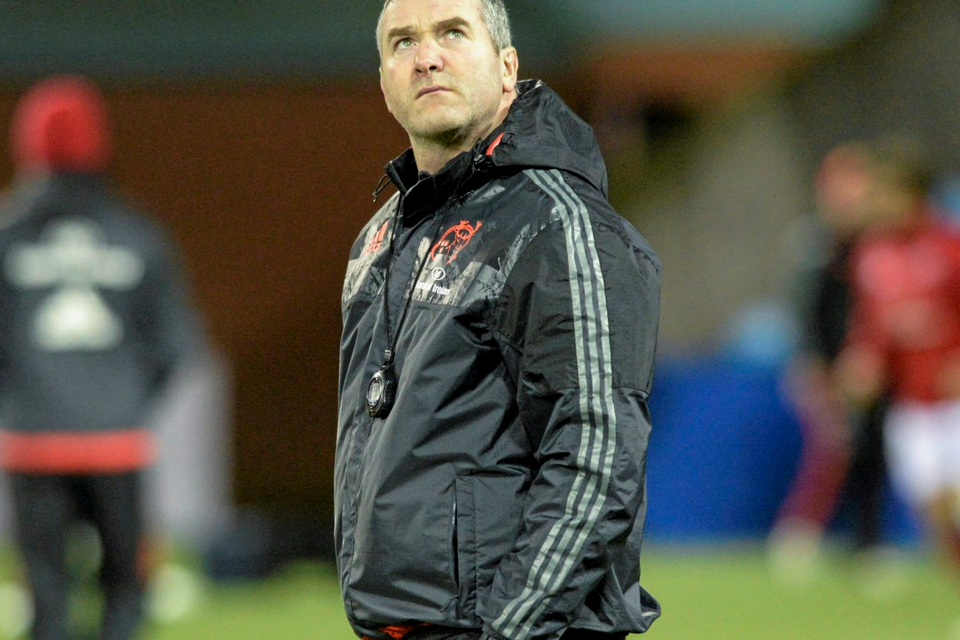 Munster head coach Anthony Foley (SPORTSFILE)