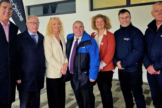 Ministerial update on Strandhill coastal erosion defence works receives warm welcome