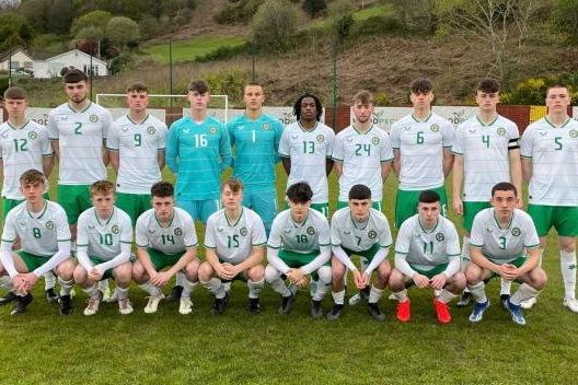 Sligo Rovers’ Daire Patton scores as Republic of Ireland Schools team beat Wales