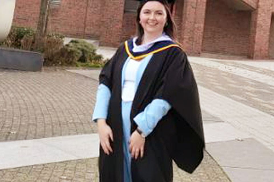 DCU graduate Aoife Raeside, from Tallaght
