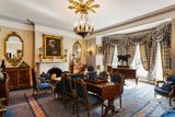 thumbnail: The drawing room with gold-leaf ceiling rose