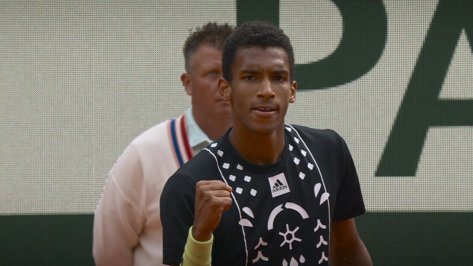 Felix Auger-Aliassime in Break Point. Courtesy of Netflix © 2023