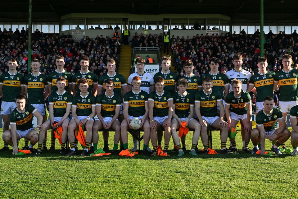 The Kerry squad that faced Cork in the Munster U20 Football Championship Final shows just one change - in the substitutes - to the squad that will play Meath in Saturday's All-Ireland semi-final
