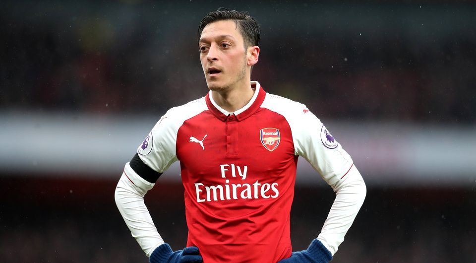 Arsenal's Mesut Ozil is out with injury once again
