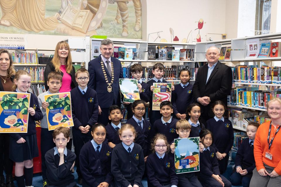 Schoolchildren help Sligo library launch Ireland Reads campaign 2023 ...