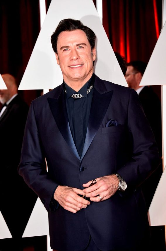 John Travolta (and his hands) were the the most awkward part of the ...