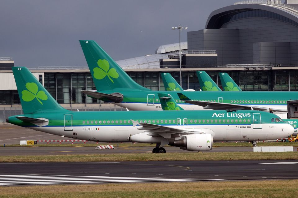 Aer Lingus 737s in Dublin. Photo: Getty