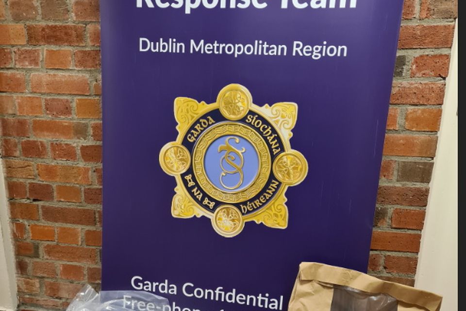 Man (40s) arrested as €400,000 of heroin, cocaine, cannabis herb and MDMA seized in Dublin