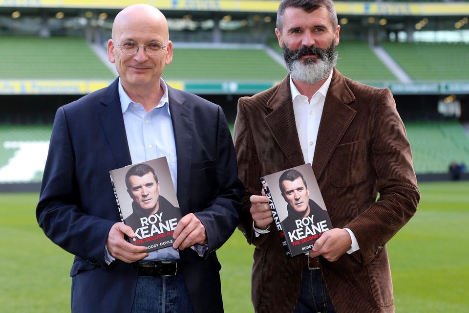 Roy Keane and Roddy Doyle