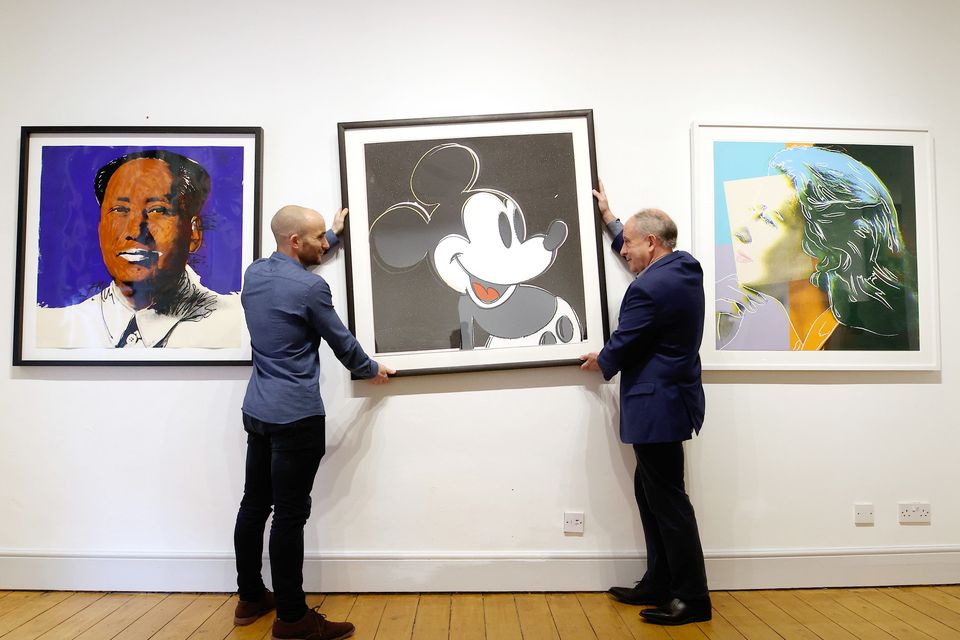 Exhibition showcasing pop art's Andy Warhol and Keith Haring opens in  Dublin