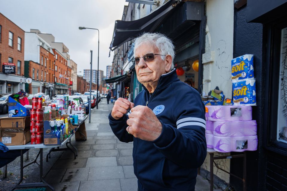 Martial arts expert Fillipo Fusco once fought off six attackers at his chipper on Meath Street. Pic: Mark Condren