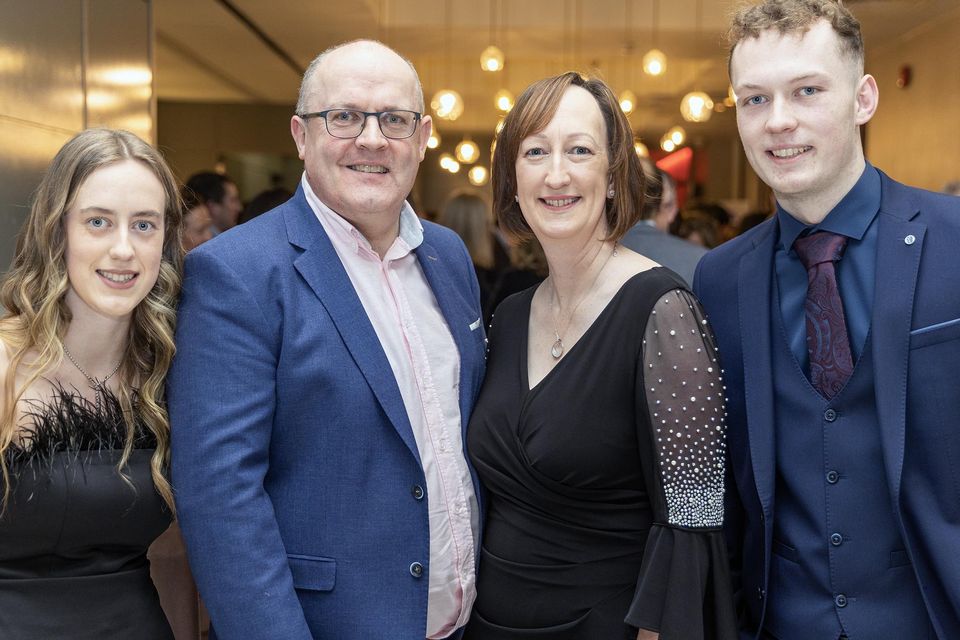Sinead, Gerard, Susan and Paul Moore attended St. Mary’s GAA Club Dinner Dance.