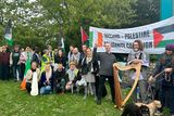 thumbnail: Protesters gather outside RTÉ (Cillian Sherlock/PA Wire)