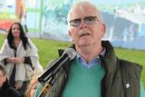 thumbnail: Richard Kimmions during the 2023 Gorey May Bush Féile. Pic: Jim Campbell