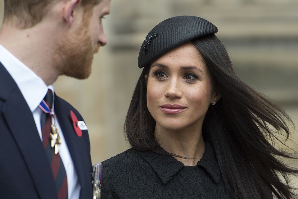 Prince Harry and Meghan Markle are due to wed on Saturday (Eddie Mulholland/Daily Telegraph/PA)