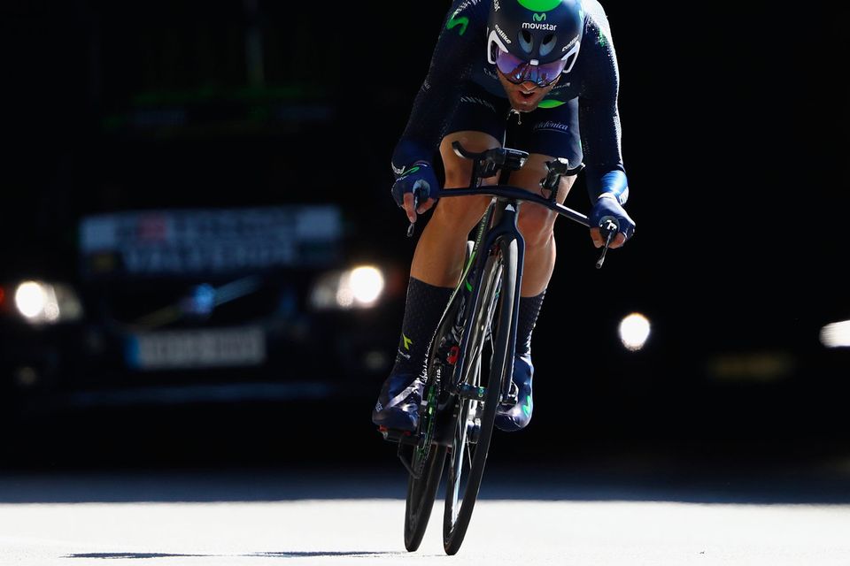 Alejandro Valderde in action during last year’s Tour de France. Photo: Getty Images