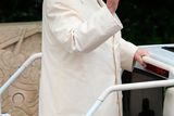 thumbnail: Pope Francis greets pilgrims as he arrives at Knock Shrine.
Pic Steve Humphreys
26th August 2018