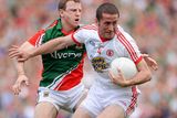 thumbnail: Stephen O'Neill, Tyrone, in action against Colm Boyle