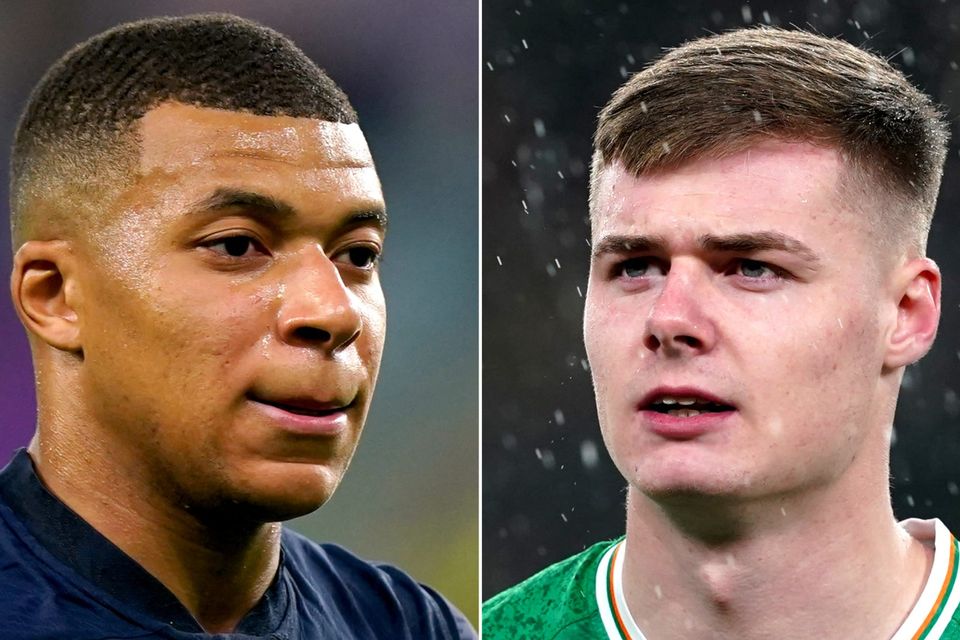 Kylian Mbappe is aware of Evan Ferguson’s form (PA images)