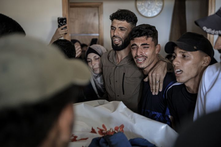Israeli soldiers kill at least 17 people near Gaza aid site, health officials say
