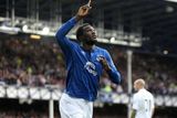 thumbnail: Everton's Romelu Lukaku celebrates scoring his side's second goal