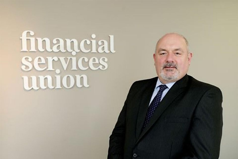 General secretary of the Financial Services Union, John O’Connell, has called for a 6pc increase and a hike in the entry point on the pay scale for bank staff
