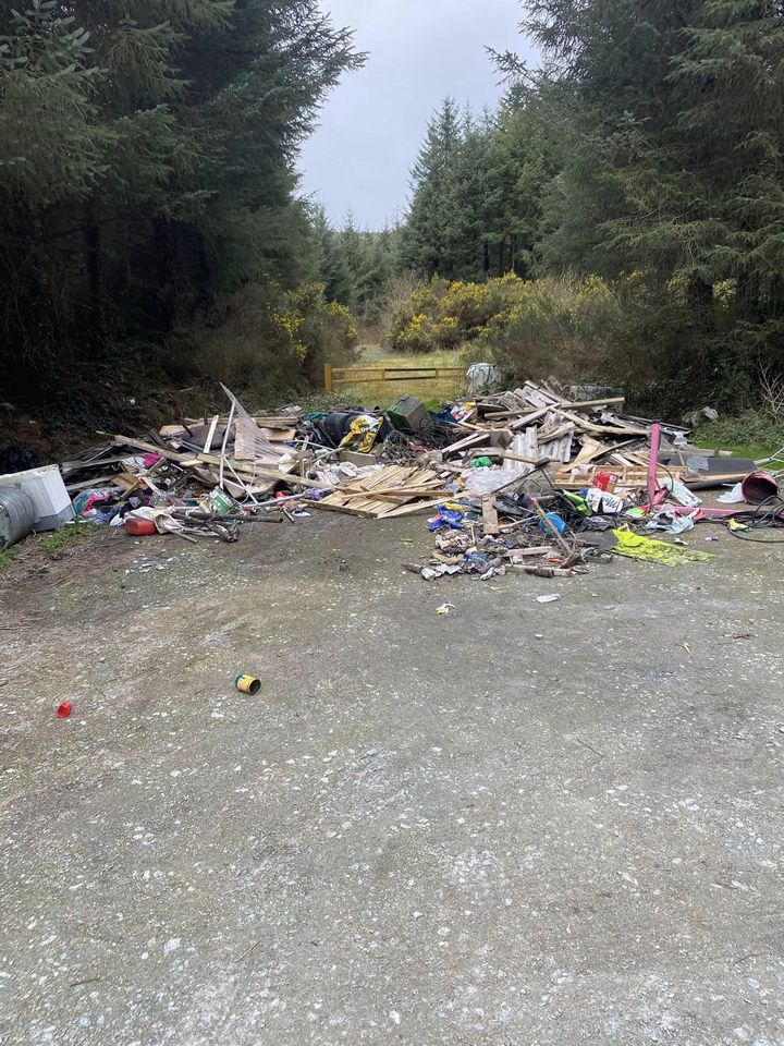 Anger after hazardous waste was illegally dumped in rural Wexford