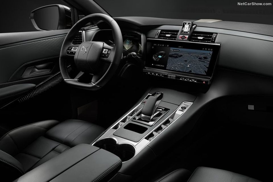 The DS7 SUV's sumptuous interior