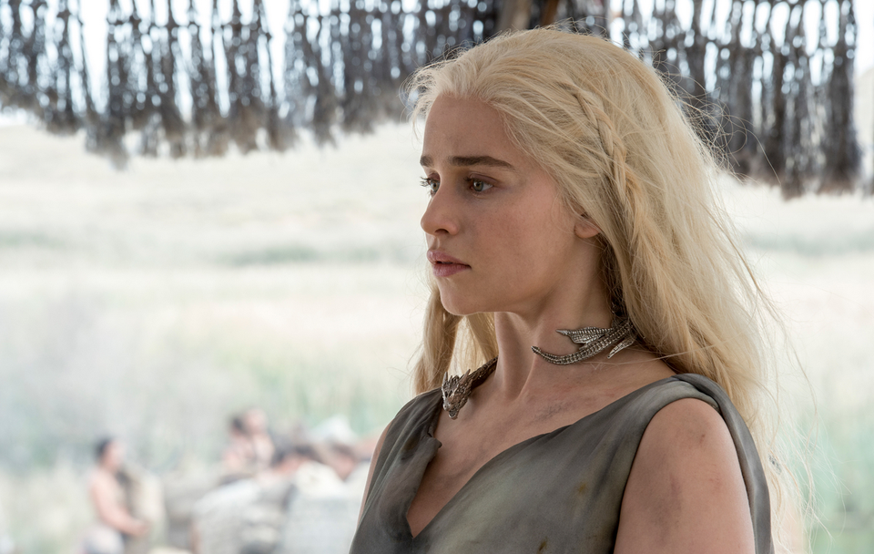 Emilia Clarke as Daenerys Targaryen. Photo: Macall B. Polay/HBO
