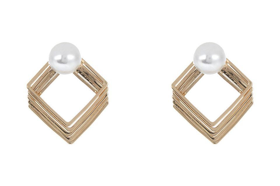 Pearl earrings, €9.90 at Accessorize