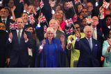 thumbnail: The Prince of Wales, King Charles III and Queen Camilla in the Royal Box viewing the Coronation Concert held in the grounds of Windsor Castle, Berkshire, to celebrate the coronation of King Charles III and Queen Camilla. Picture date: Sunday May 7, 2023. Yui Mok/Pool via REUTERS