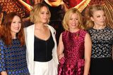 thumbnail: Julianne Moore, Jennifer Lawrence, Elizabeth Banks and Natalie Dormer attend the photocall for "The Hunger Games: Mockingjay Part 1" at Corinthia Hotel London
