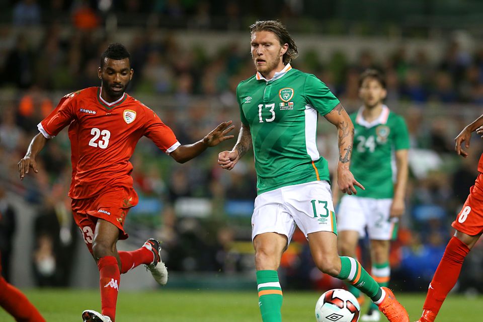 'Jeff Hendrick was one of our best performers at Euro 2016 and part of a new generation, and has just got his first Premier League move to Burnley, a club likely to be in a relegation battle.' Photo: PA