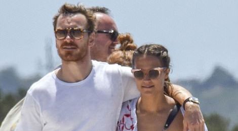 Alicia Vikander and Michael Fassbender Enjoy Beach Party Ahead of Rumored  Wedding -- See the Pics!