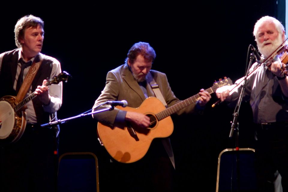Jim McCann performing with The Dubliners in 2012