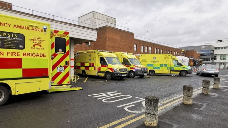 Beaumont Hospital Emergency Department like a war zone says